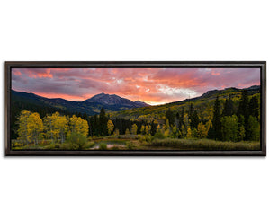 SUNSET OVER THE GUNNISON